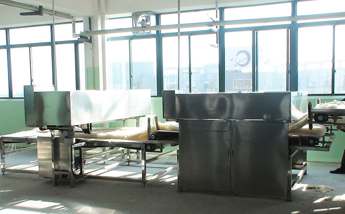 連續松絲定長切斷系統 連續松絲定長切斷系統